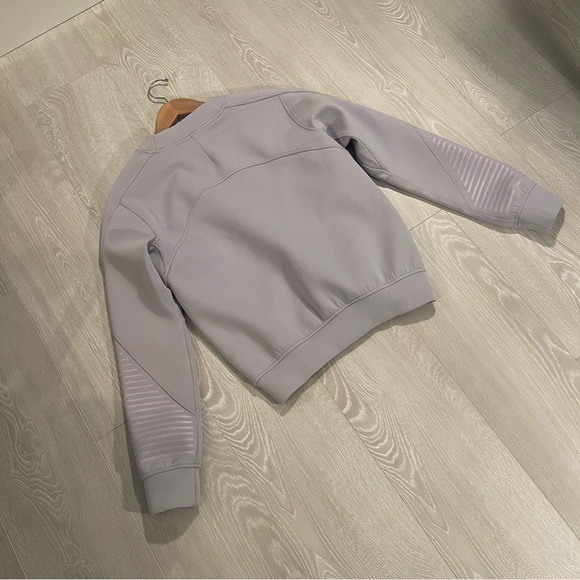 Lululemon City Sweat Crew *Spacer Iced Iris Lavender Purple size 6 - Picture 13 of 16
